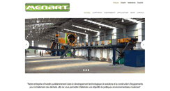 Desktop Screenshot of menart.eu